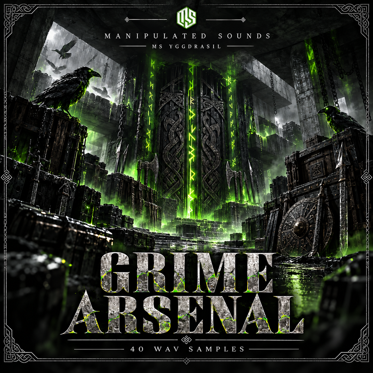Grime Arsenal | 40 WAV Samples