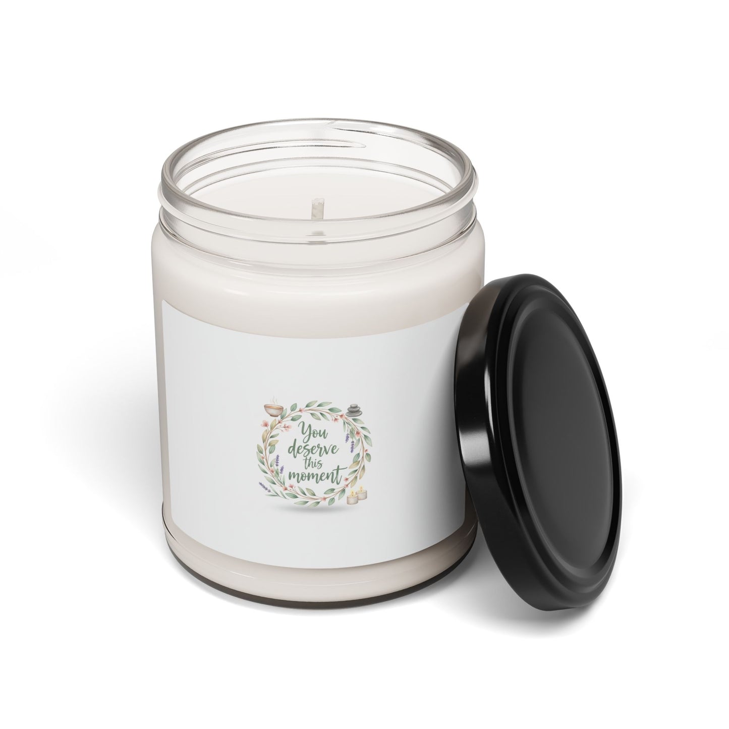 You Deserve This Moment Candle | Soy Candle, Mindfulness, Self Care