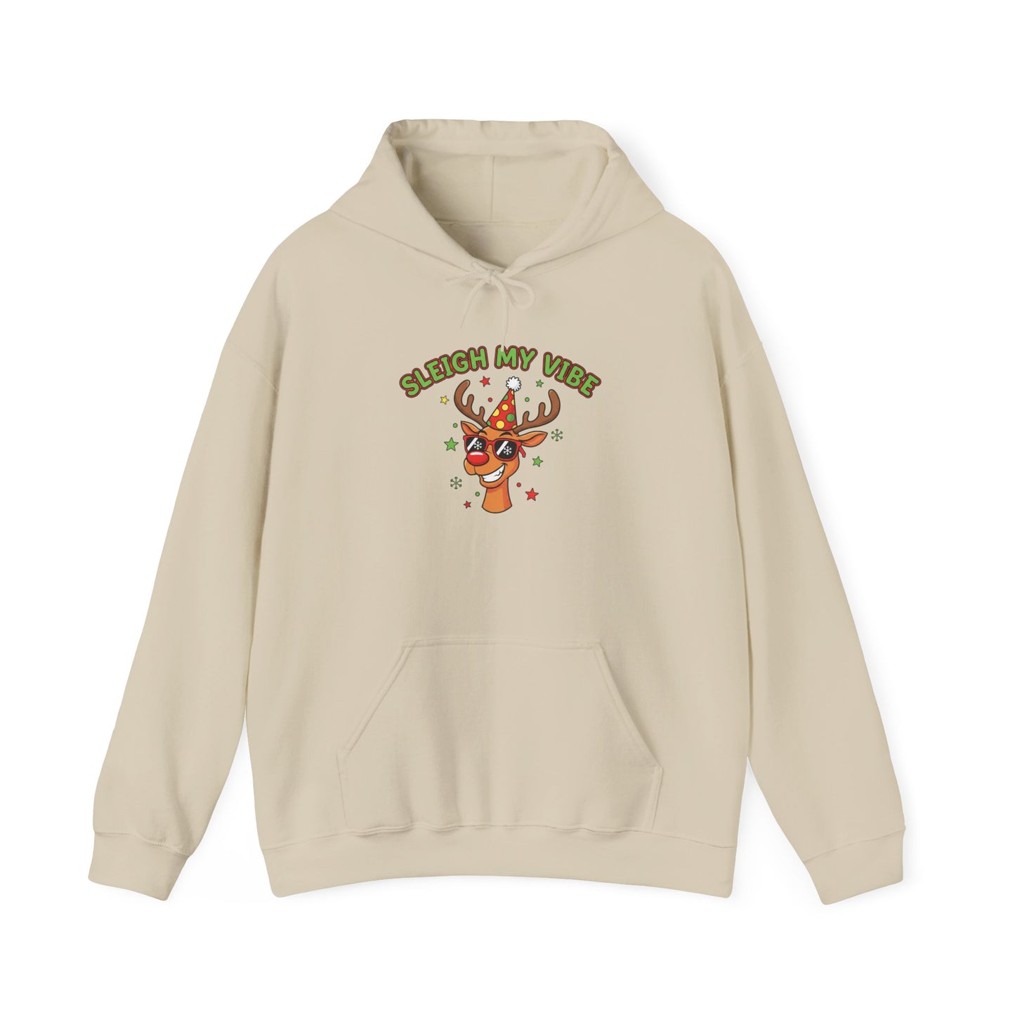 Drunkin' on Xmas Reindeer Hoodie | ugly Christmas sweatshirt, festive gag sweater