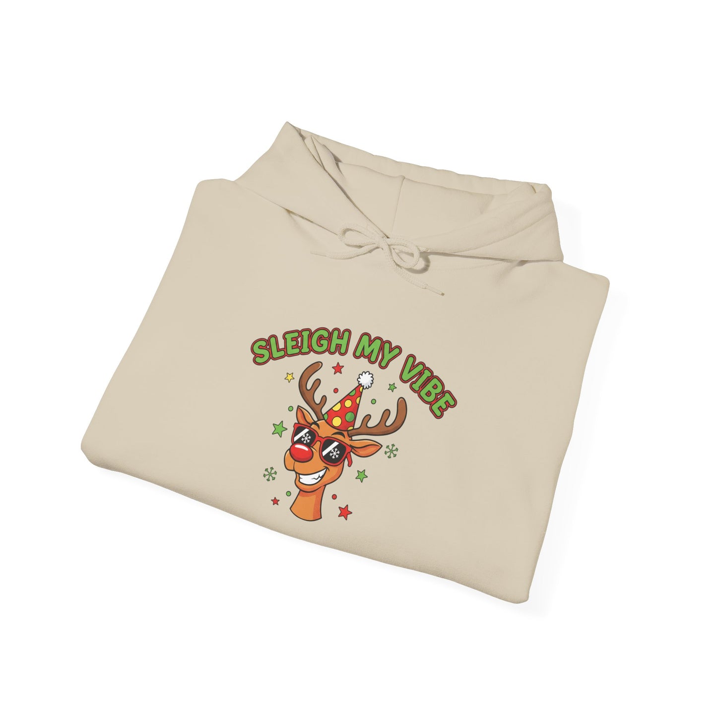 Drunkin' on Xmas Reindeer Hoodie | ugly Christmas sweatshirt, festive gag sweater