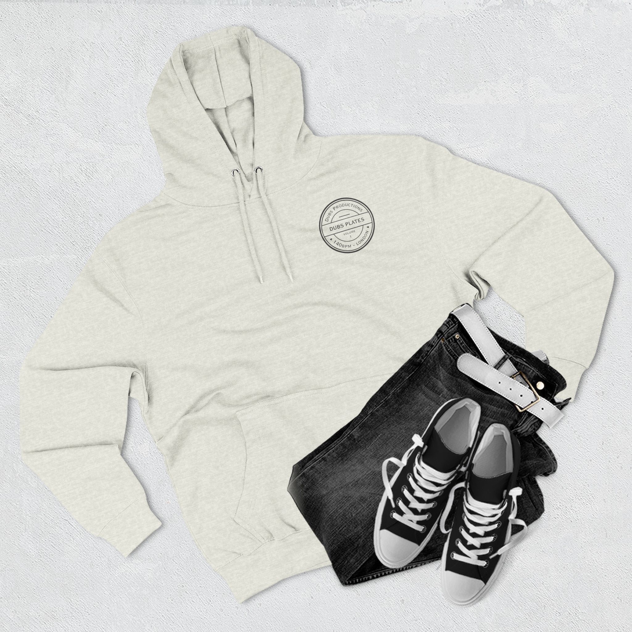 Dubs Plates Vol. 1 | Label Stamp Logo Hoodie – Dubs Productions