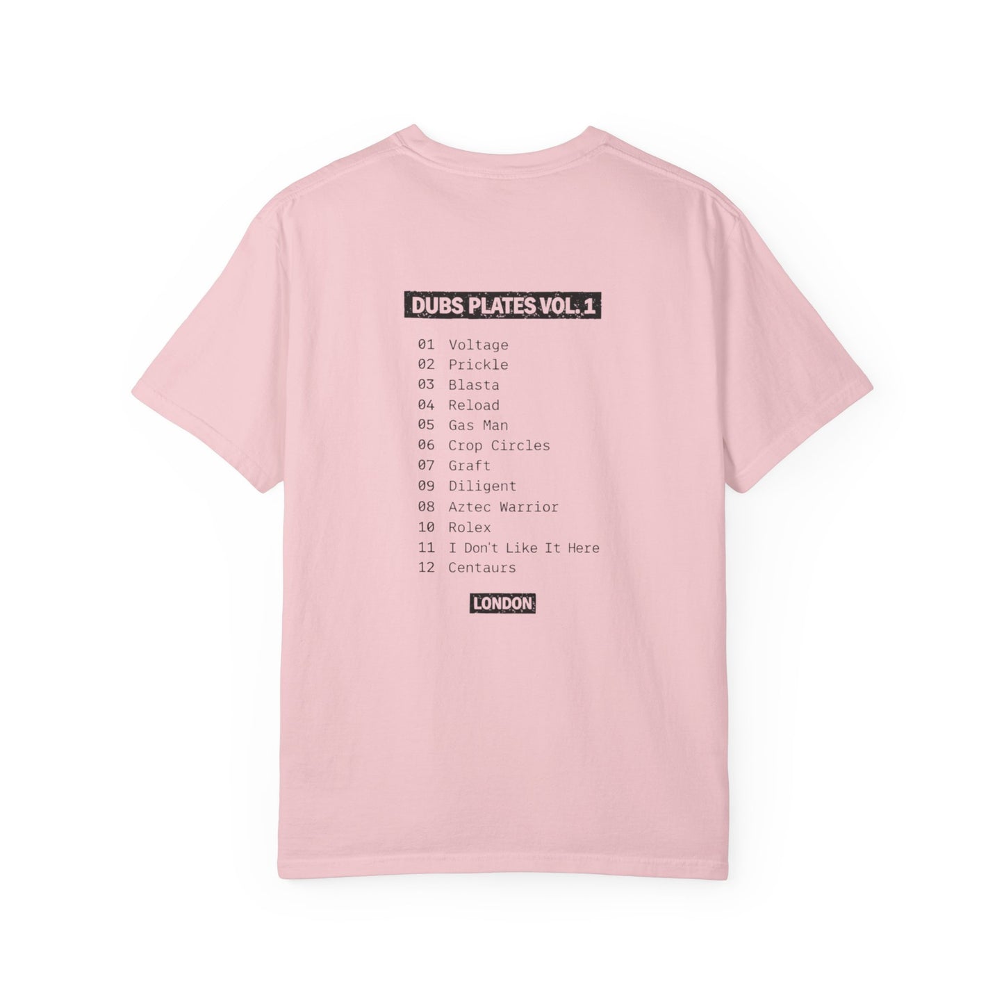 Dubs Plates Vol. 1 | Label Stamp Tracklist T-Shirt