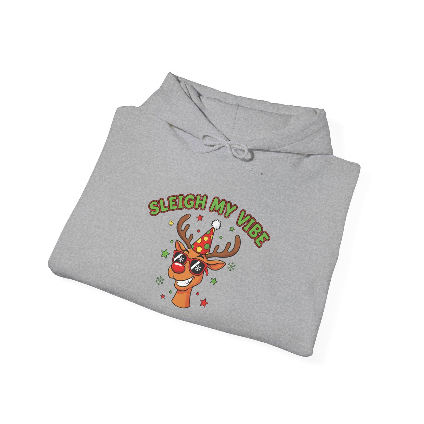 Drunkin' on Xmas Reindeer Hoodie | ugly Christmas sweatshirt, festive gag sweater