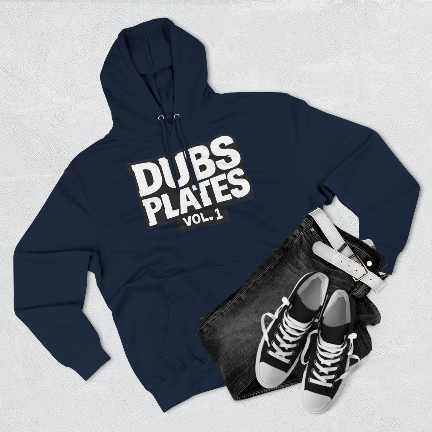 Dubs Plates Vol. 1 | Stacked Logo Hoodie