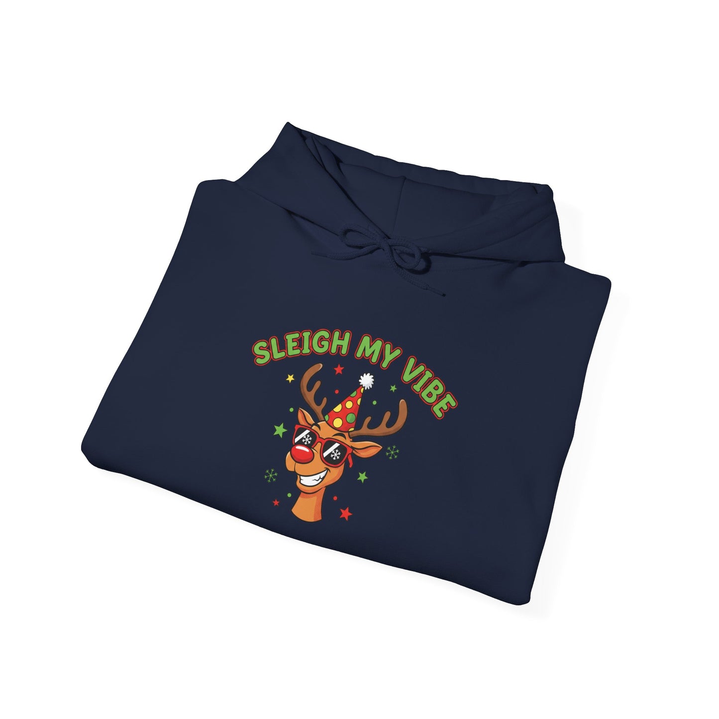 Drunkin' on Xmas Reindeer Hoodie | ugly Christmas sweatshirt, festive gag sweater