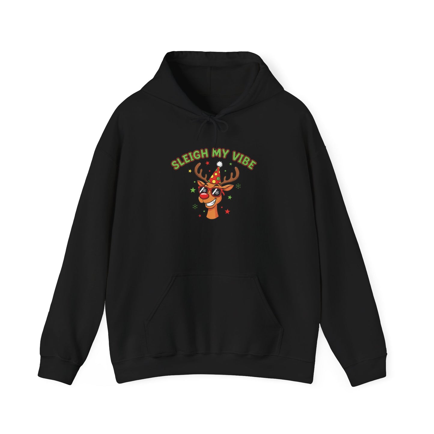 Drunkin' on Xmas Reindeer Hoodie | ugly Christmas sweatshirt, festive gag sweater