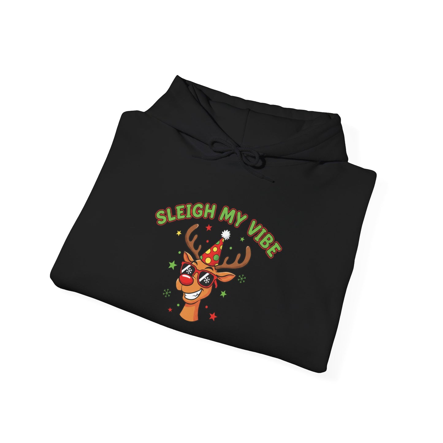 Drunkin' on Xmas Reindeer Hoodie | ugly Christmas sweatshirt, festive gag sweater