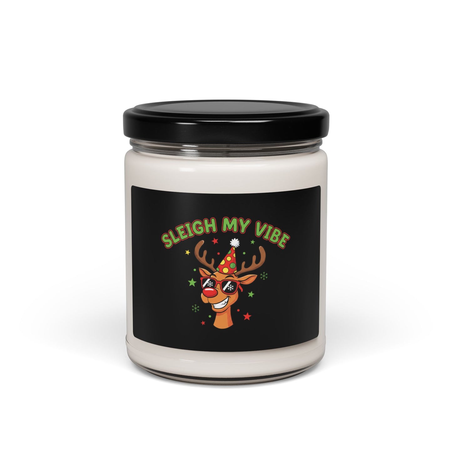 Sleigh My Vibe Candle, Soy 9oz | Ugly Christmas Sweater Party Scent
