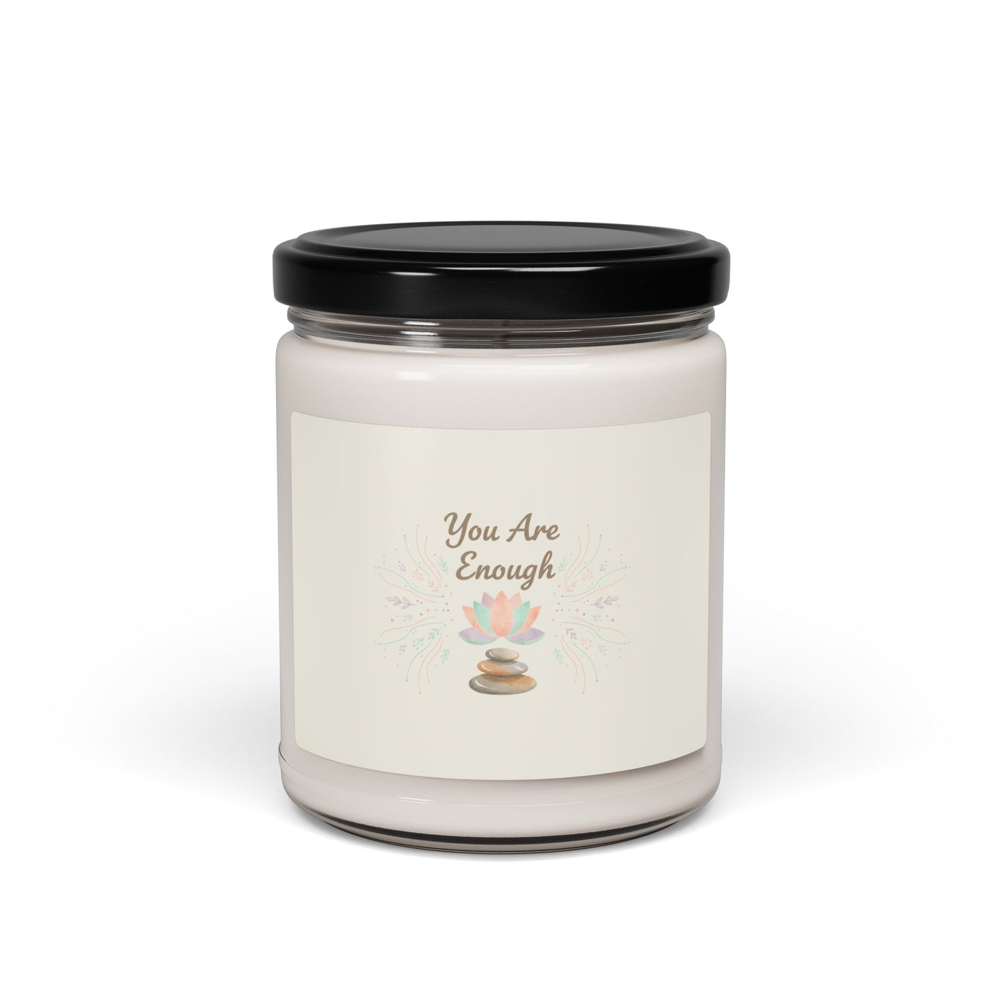 You Are Enough Soy Candle | Affirmation Candle, Mindfulness Wellness