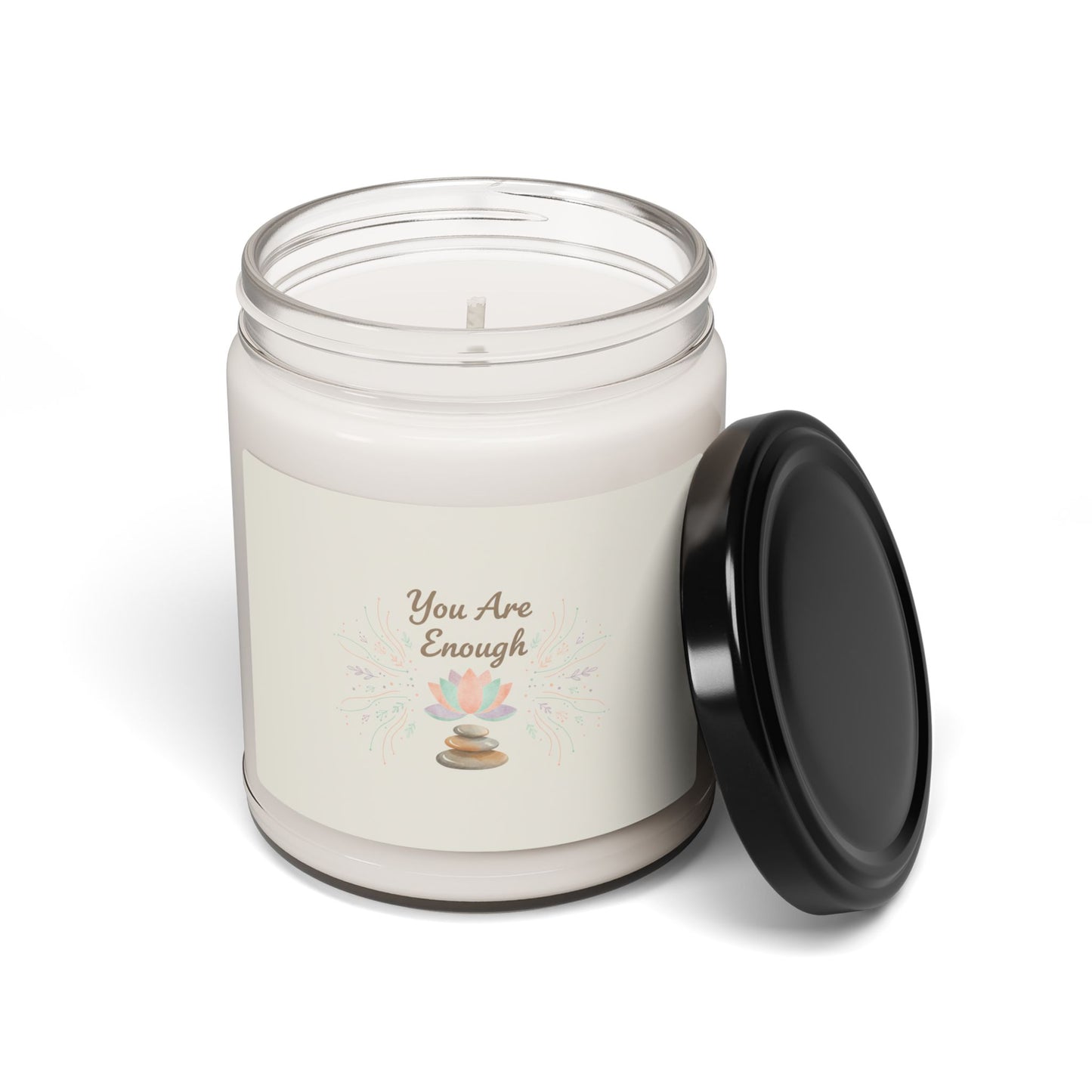 You Are Enough Soy Candle | Affirmation Candle, Mindfulness Wellness