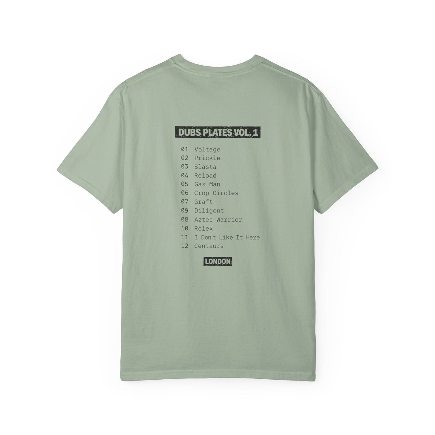 Dubs Plates Vol. 1 | Label Stamp Tracklist T-Shirt