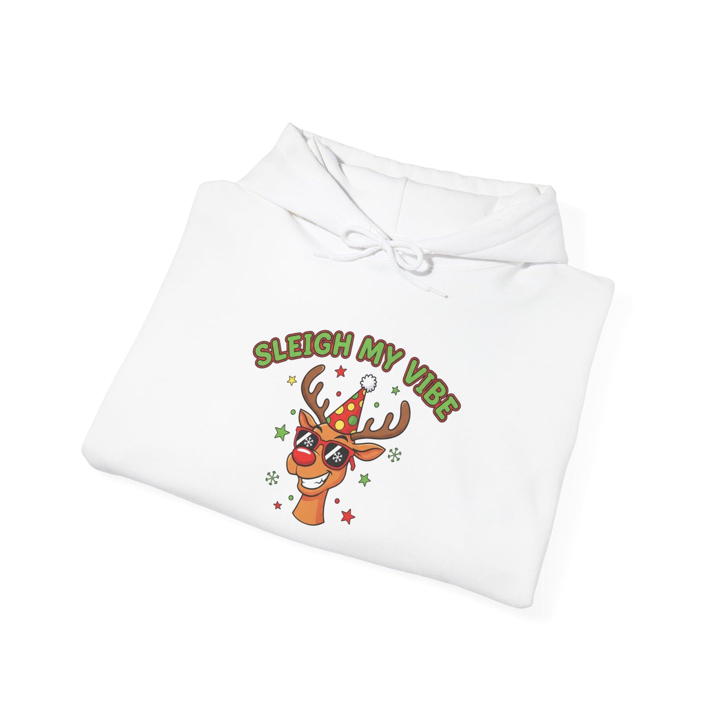 Drunkin' on Xmas Reindeer Hoodie | ugly Christmas sweatshirt, festive gag sweater