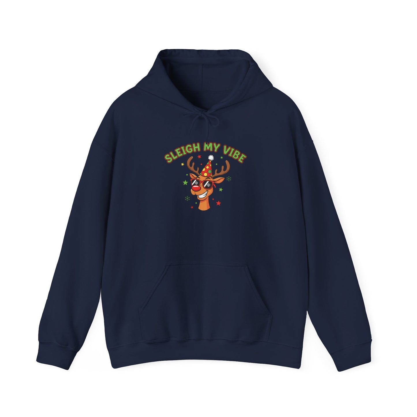 Drunkin' on Xmas Reindeer Hoodie | ugly Christmas sweatshirt, festive gag sweater