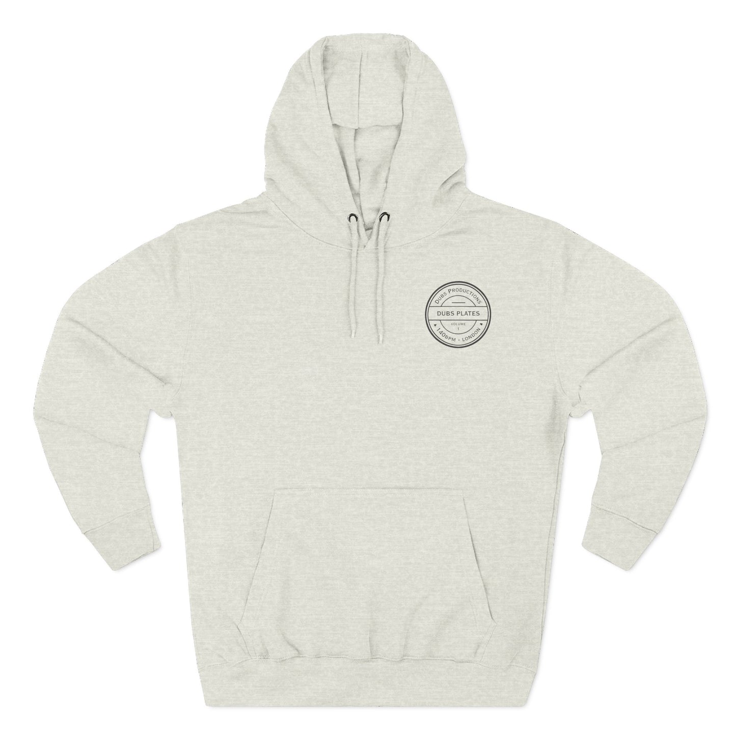 Dubs Plates Vol. 1 | Label Stamp Logo Hoodie