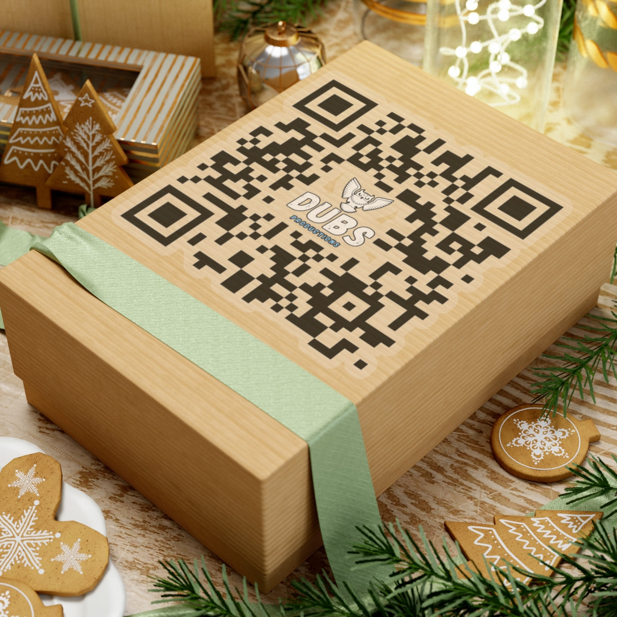 Dubs | Kiss-Cut Sticker | QR Code