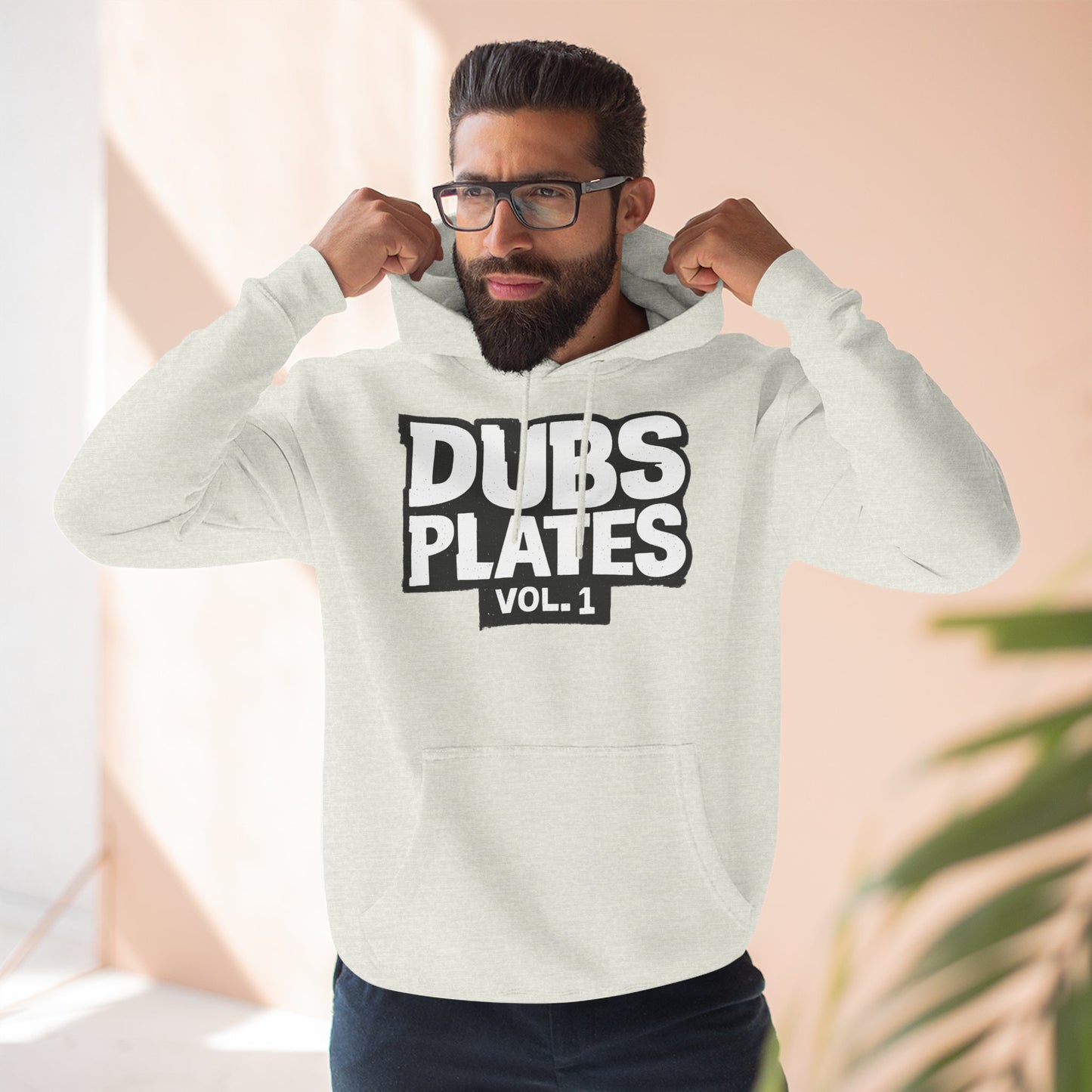 Dubs Plates Vol. 1 | Stacked Logo Hoodie