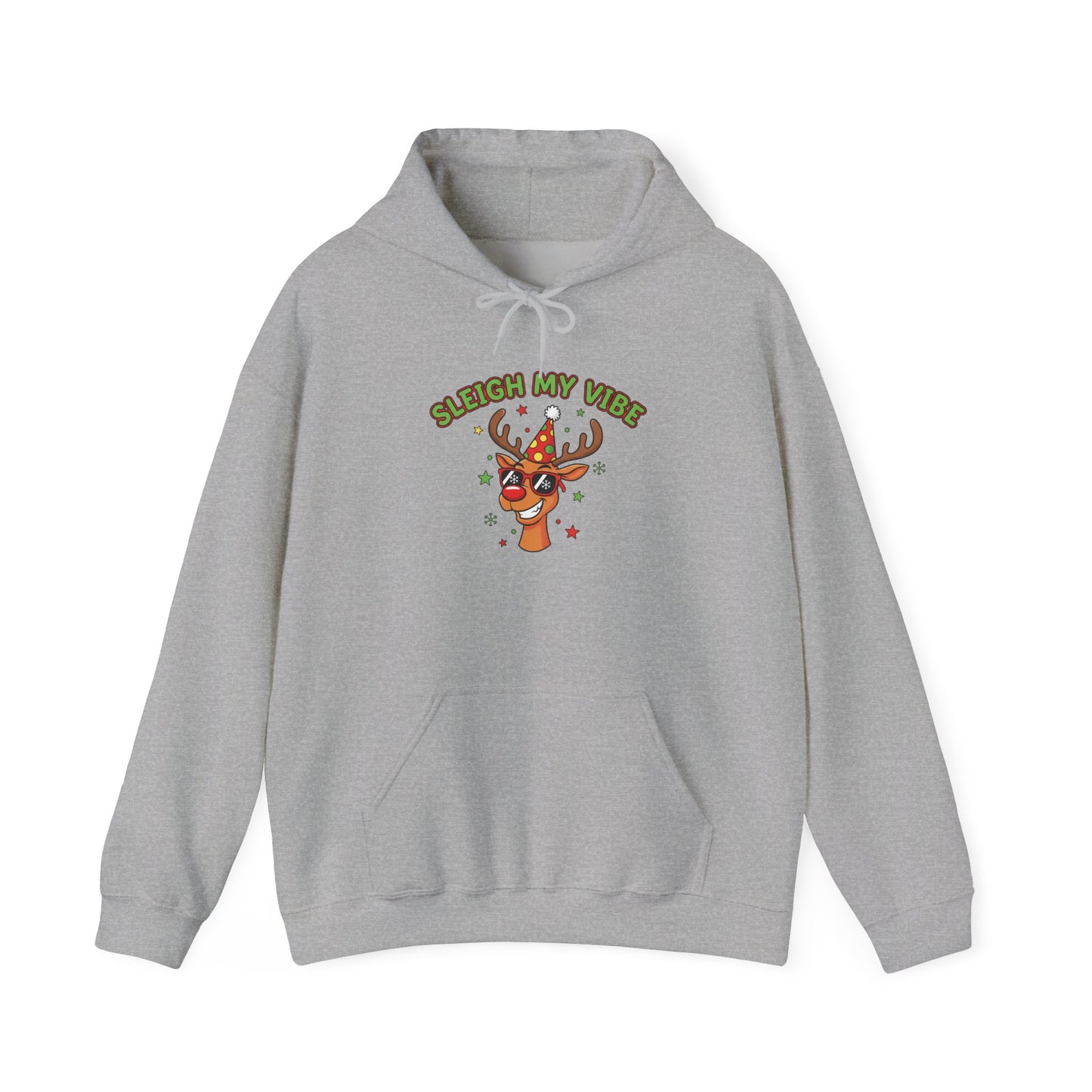 Drunkin' on Xmas Reindeer Hoodie | ugly Christmas sweatshirt, festive gag sweater