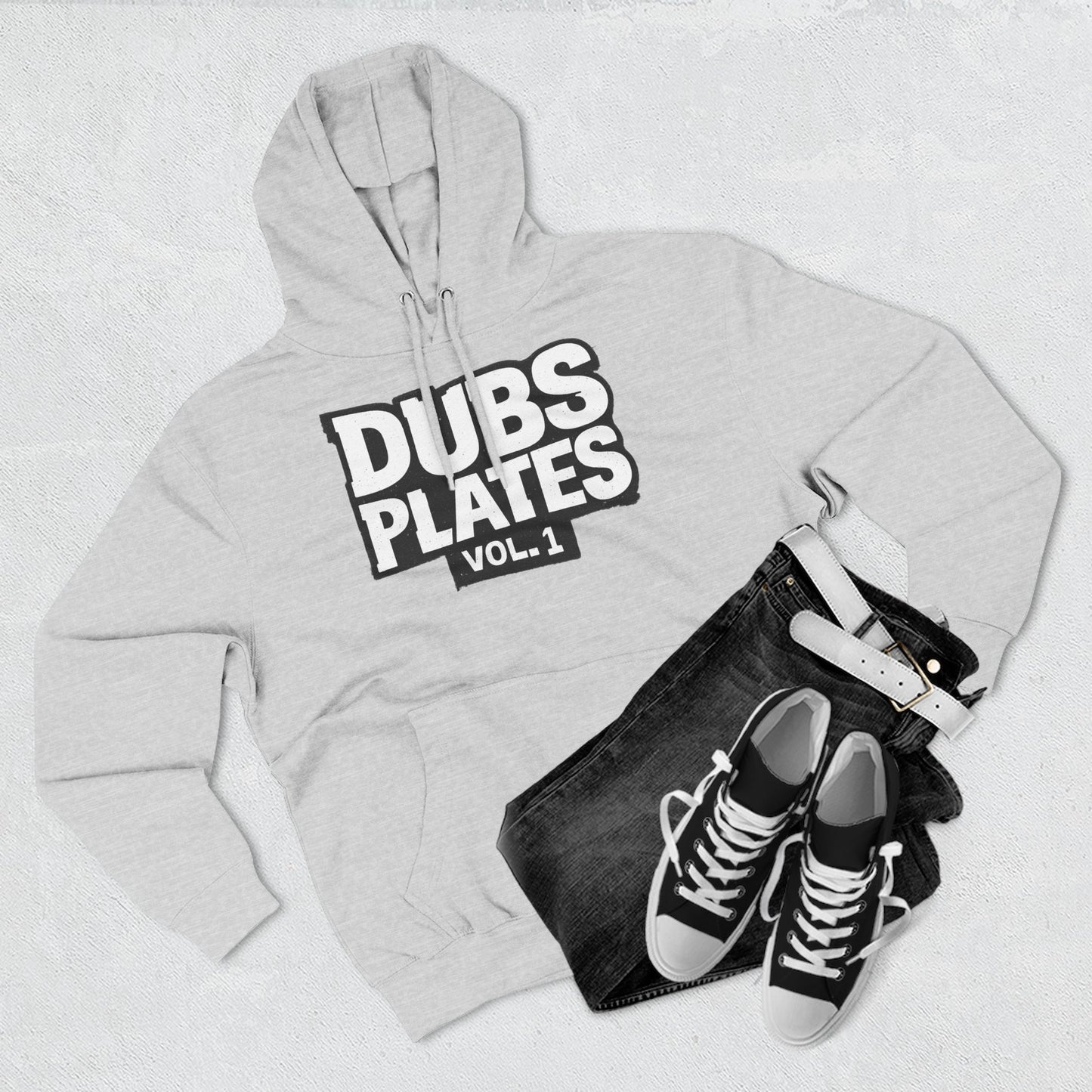Dubs Plates Vol. 1 | Stacked Logo Hoodie