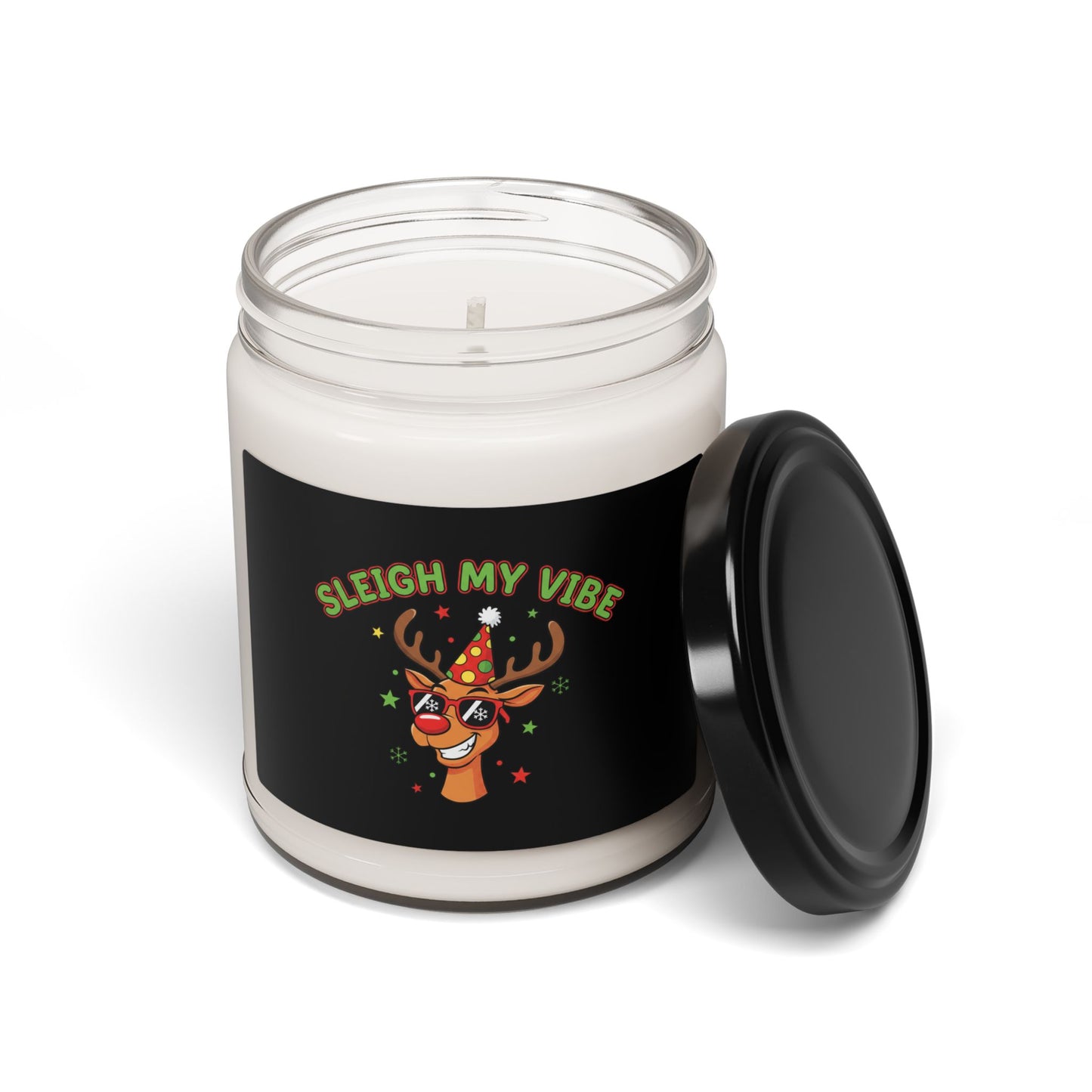 Sleigh My Vibe Candle, Soy 9oz | Ugly Christmas Sweater Party Scent