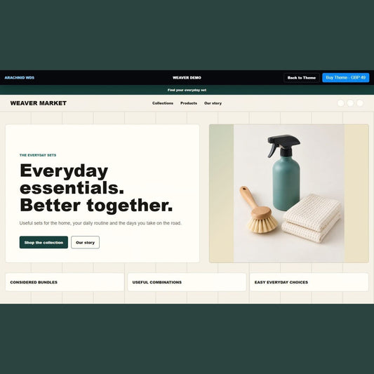 WEAVER – Shopify Theme