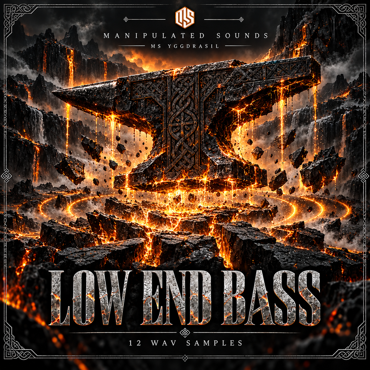 Low End Bass | 12 WAV Samples
