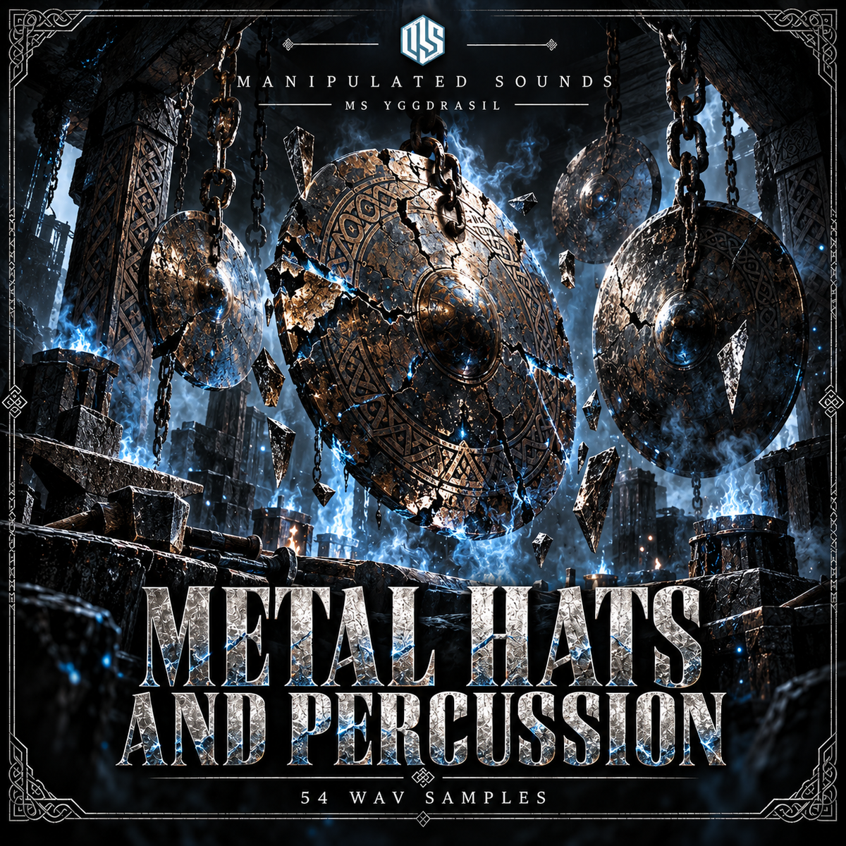 Metal Hats and Percussion | 54 WAV Samples